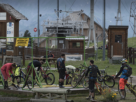 Enduro Alpe d´Huez Megavalance Alpe d'Huez