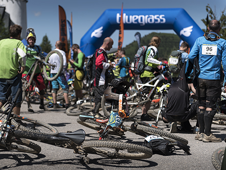 Enduro Alpe d´Huez Megavalance Enduro Alpe d´Huez bike