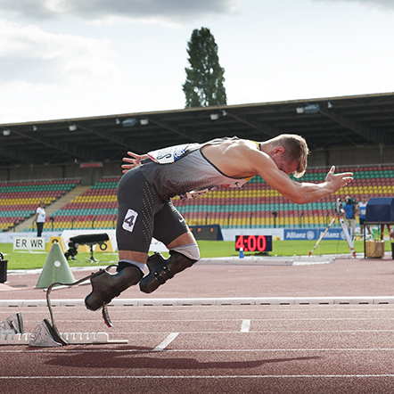 Johannes Floors, Sprinter, Berlin, Paralethics,Berlin 2018, World Para Athletics European Championships, 