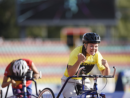 VAIHINGER Marika, Racerunner; Berlin, Paralethics,Berlin 2018, World Para Athletics European Championships, 